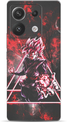 VYBE The Smart Choice Redmi 13 Pro Goku Mobile Skin Mobile Skin(Jet Black 22)