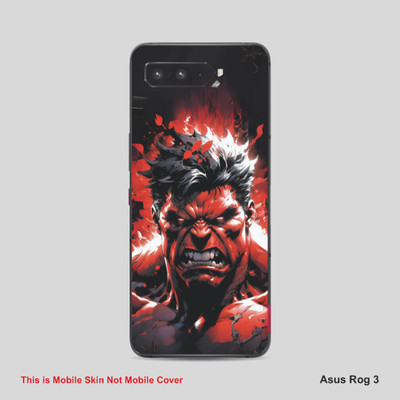VYBE The Smart Choice ROG 3 Super Hero Mobile Skin(Multy colorJ/04)