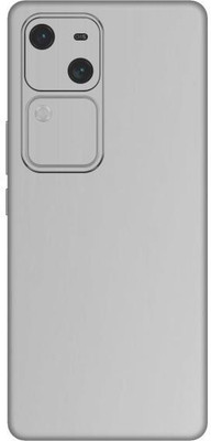 Vcare GadGets Metallic Silver Shining V30 5G Mobile Skin(Metallic Silver Shining)
