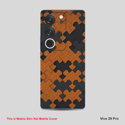 VYBE The Smart Choice Vivo 29 Pro Pattern Mobile Skin Mobile Skin(Multi ColourCE12)