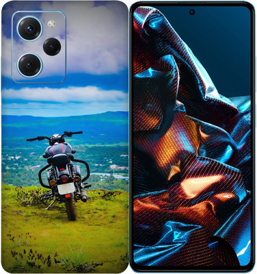 SkinoMania POCO X5 Pro 5G Mobile Skin(Multicolor Black-Bullet)