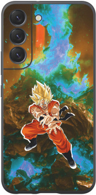 VYBE The Smart Choice galaxy s22 Goku Mobile Skin Mobile Skin(Black 152)