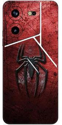 Vcare GadGets Pova 5 Pro (5G) Mobile Skin(Black & Red)