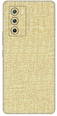 Vcare GadGets Light Hemp Wooden vivo i QOO 9 SE 5G Mobile Skin(Light Hemp Wooden)