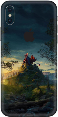 AMTHA AMTHA Apple iPhone X Mobile Skin(Multicolor)