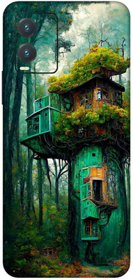 wrap craft VIVO T1X Premium Vinyl Mobile Skin(Multicolor)