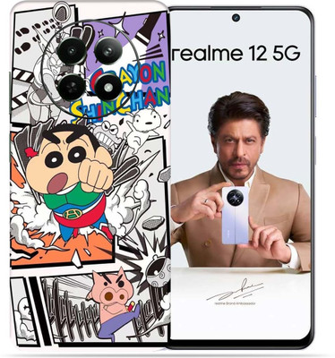 OggyBaba Realme 12 5g Mobile Skin(Crayon Shinchain)