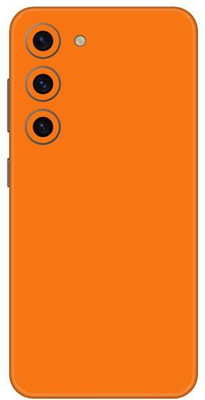 Vcare GadGets Samsung Galaxy S23 5G Mobile Skin(Orange)