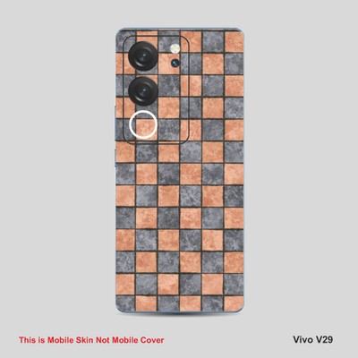 VYBE The Smart Choice Vivo 29 Pattern Mobile Skin Mobile Skin(Multi ColourCA26)