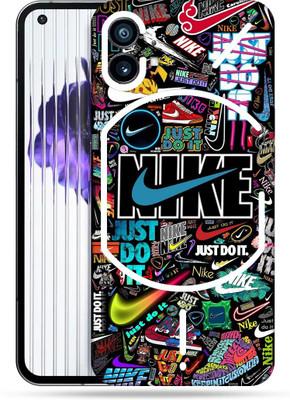 SkinoMania Nothing-Phone(1) Mobile Skin(Multicolor Nike Art)
