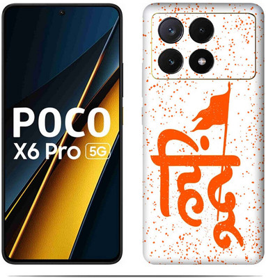 LAMHA Poco X6 Pro 5G Mobile Skin(Ultra Super Multicolor Skin With HiighQuality Matte Finish.)