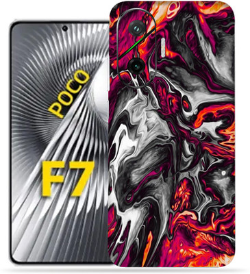 Gizmo Wraps Xiaomi Poco F7 5g Mobile Skin(Colorful Lava)