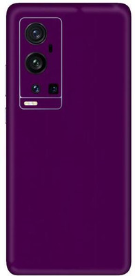 Vcare GadGets Vivo X60 Pro Plus Mobile Skin(Matte Purple)