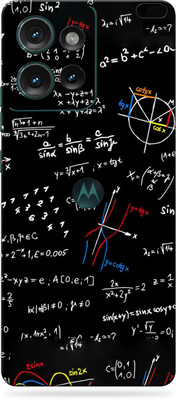 SkinoMania Motorola Edge 50 5G Mobile Skin(Maths Pattern)