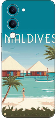 wrap craft VIVO IQOO Z10 LITE 5G Premium Vinyl BACK 187 Mobile Skin(Multicolor)