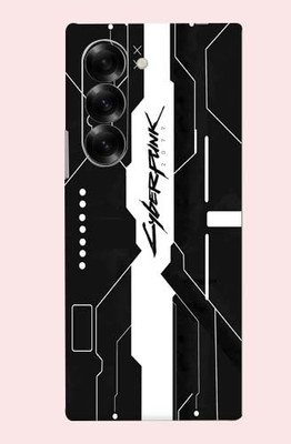 Gizmo Wraps Samsung Galaxy Z Fold7 Mobile Skin(Black Cyberpunkh)