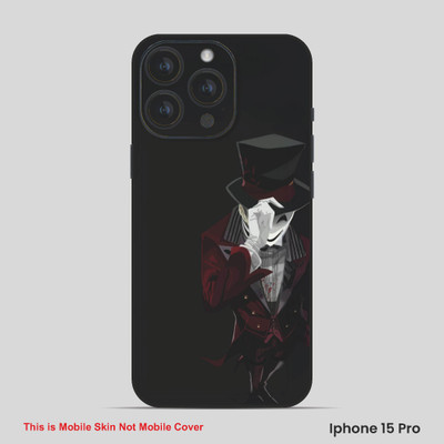 VYBE The Smart Choice iPhone 15 Pro Horror Mobile Skin(Crater Brown 9)
