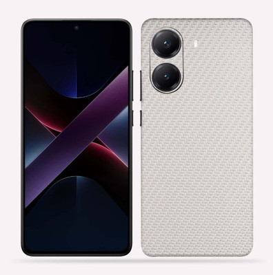 OggyBaba OggyBaba Poco X7 pro 5g Mobile Skin(White CF)