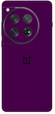 Vcare GadGets Matte Purple OnePlus 12 5G With Logo Mobile Skin(Matte Purple)