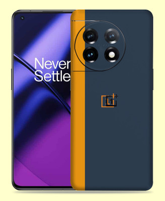WeCre8 Skin's Oneplus 11 5G Mobile Skin(Oneplus Multicolor Black Mobile Skin)