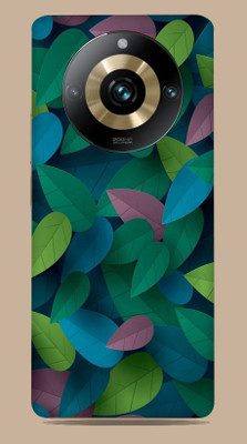 WeCre8 Skin's Realme 11 pro plus 5g Mobile Skin(Color-Leafs Mobile Skin)