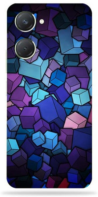 WeCre8 Skin's WeCre8 Skin's Vivo_T3---Lite_5G_ Mobile Skin(Cubes Vector)