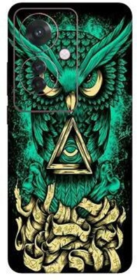 Vcare GadGets F25 Pro (5G) Mobile Skin(Green & Golden)