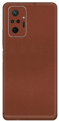 Vcare GadGets Redmi Note 10 Pro Mobile Skin(Brown)