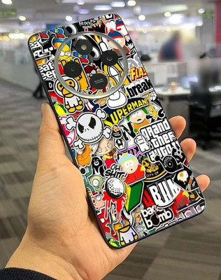 TJ CREATION Redmi 14C 5G mobile skin Mobile Skin(Multicolor)