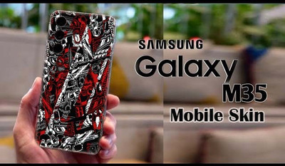BUGGU SAMSUNG Galaxy M35 5G Mobile Skin(Ulltra Super Weapon Col Arms Skin With High Matte Finish., Mobile Skin (Back+Side+Camera))