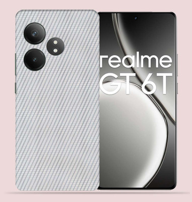 OggyBaba Realme GT 6T 5g Mobile Skin(Silver CF)