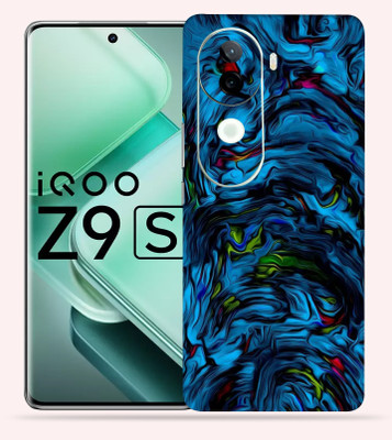 OggyBaba Vivo Iqoo Z9s 5g Mobile Skin(Blue Lava)
