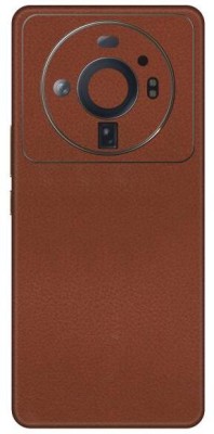 Vcare GadGets Leather Brown Xiaomi 12 S Ultra 5G Mobile Skin(Brown)