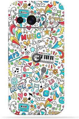 OggyBaba Google Pixel 9 5g Mobile Skin(Music Graffiti)