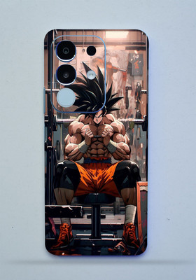 Gizmo Wraps Iqoo Z10x 5g Mobile Skin(Gym with Goku)