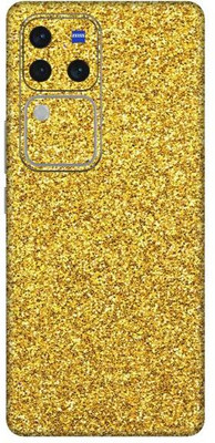 Vcare GadGets Glitter Gold V30 Pro 5G Mobile Skin(Glitter Gold)