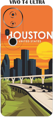 wrap craft VIVO T4 ULTRA 5G Premium Vinyl BACK 186 Mobile Skin(Multicolor)