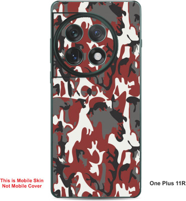 VYBE The Smart Choice One Plus 11R Pattern Embossed Mobile Skin(Jellyfish A12)