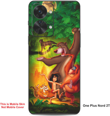 VYBE The Smart Choice One Plus Nord 2T Jungle Book Embossed Mobile Skin(Green Pea 30)