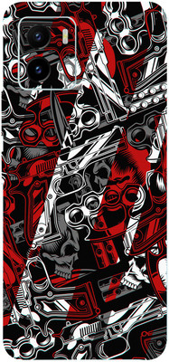 BUGGU VIVO Y15C Mobile Skin(Color Arms Skin With High Matte Finish.)