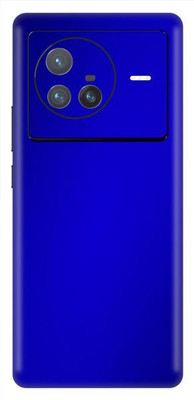 Vcare GadGets X80 5G Mobile Skin(Metallic Blue Shining)