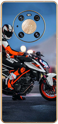 FCS Huawei Mate 40 Printed Back skin Mobile Skin(Sports Bike)