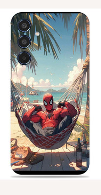 SkinoMania Samsung Galaxy M35 5G Mobile Skin(Spider man On the Beach)