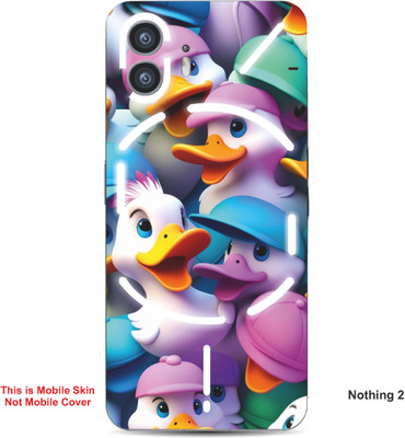 VYBE The Smart Choice Nothing 2 Duck Embossed Mobile Skin(Cadillac Pink 6)