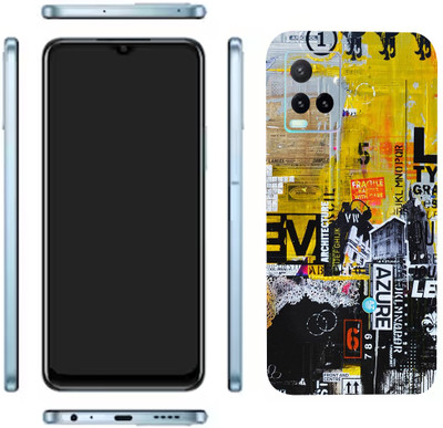 Pochanki Vivo Y33t Mobile Skin(Art Poster Skin With Glossy Matte Finish.)