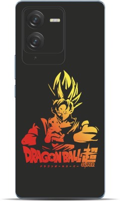 VYBE Vivo V25 Pro Goku Mobile Skin Mobile Skin(Hunyadi Yellow 34)