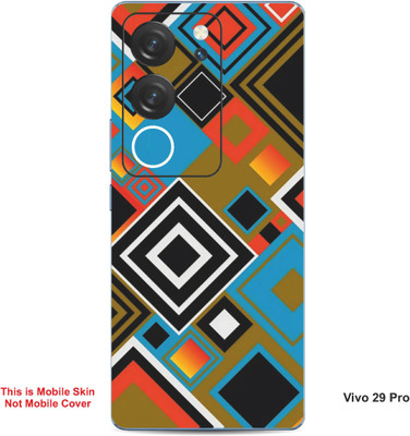 VYBE The Smart Choice Vivo 29 Pro Pattern Embossed Mobile Skin(Sandy Taupe 2)