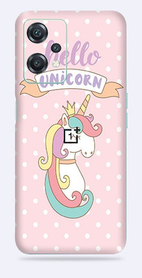 SkinoMania Nord CE2 Lite-(5G) Mobile Skin(Multicolour Hello Unicorn)