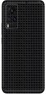 Vcare GadGets Vivo X60 Mobile Skin(Black Mosaic)