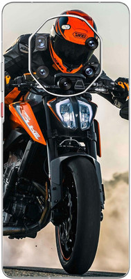 FCS Huawei Mate 40 RS Porsche Printed Back skin Mobile Skin(Sports Bike)